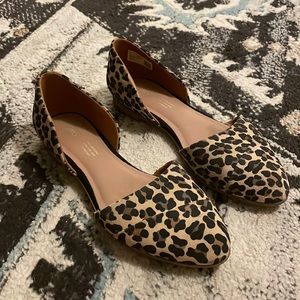 Toms leopard Jutti dorsay flat